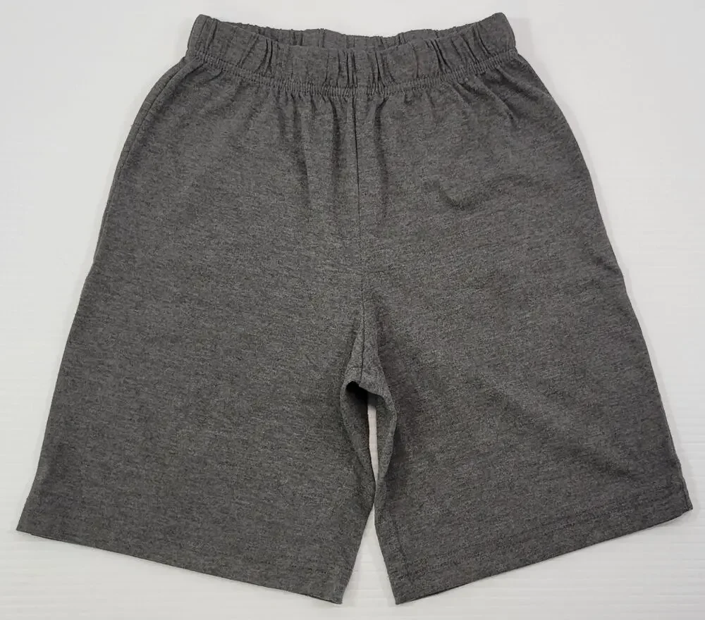 L5) Children Wonder Nation Gray Boys Sweat Shorts Medium 8